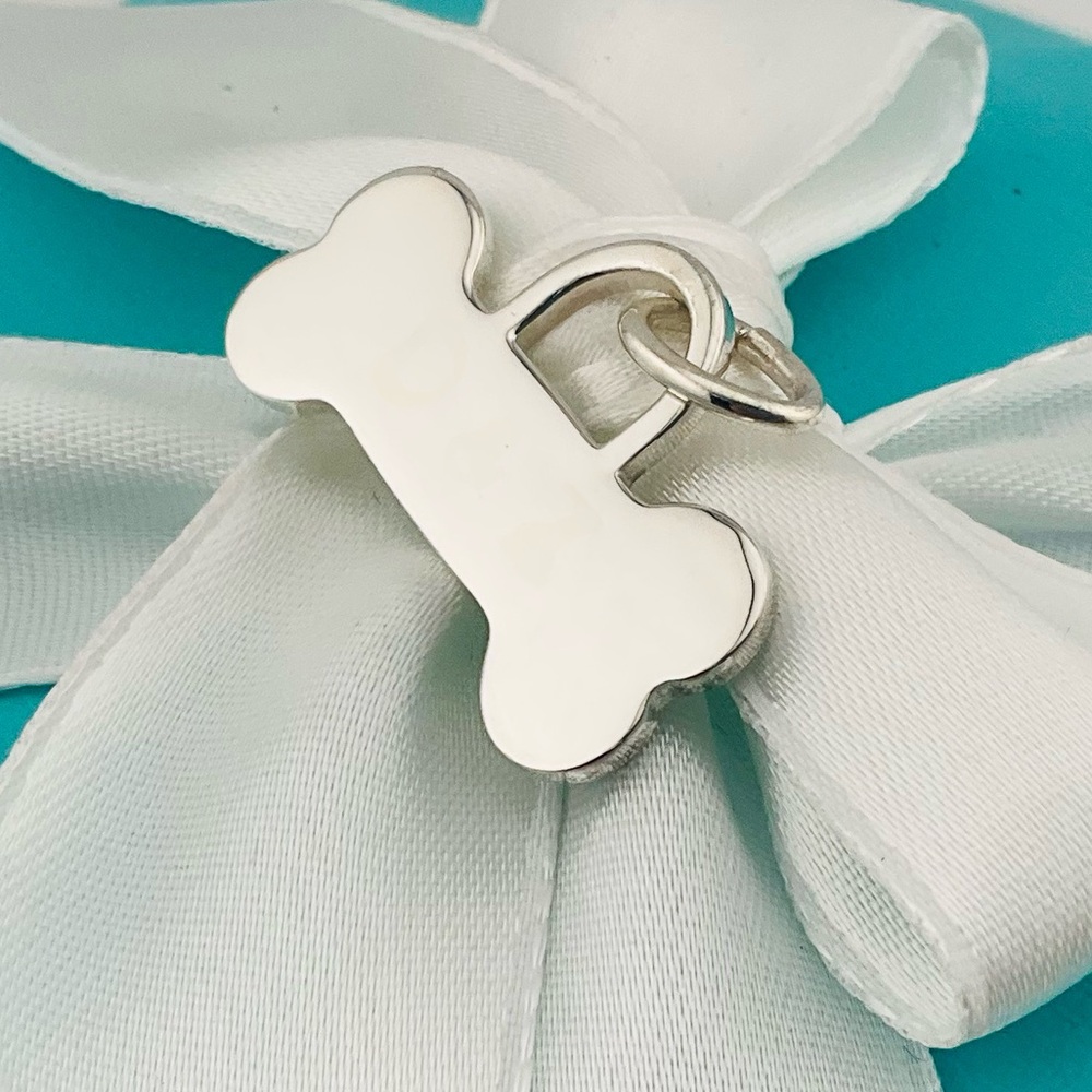 Tiffany Dog Bone Charm